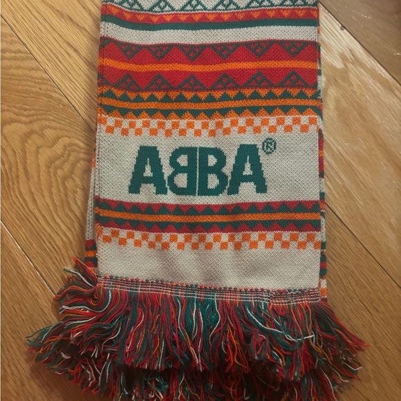 ABBA Multicolor Patterned Scarf - Picture 5 of 5